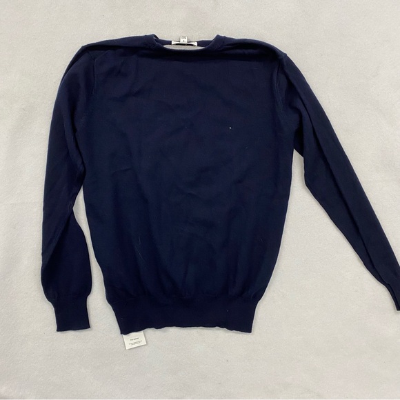 Peter Millar Merino Wool Silk Blue Golf Sweater TaylorMade Small - Picture 4 of 9